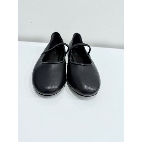 Raye Jolie Leather Slip on Ballerina Flat Shoes Black Women's Size US  7.5 - Picture 4 of 8